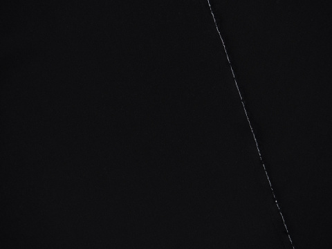 Jedwab krepa - Czerń półmat