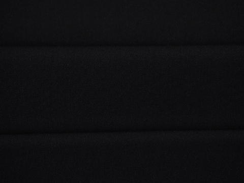 Jedwab krepa - Czerń półmat