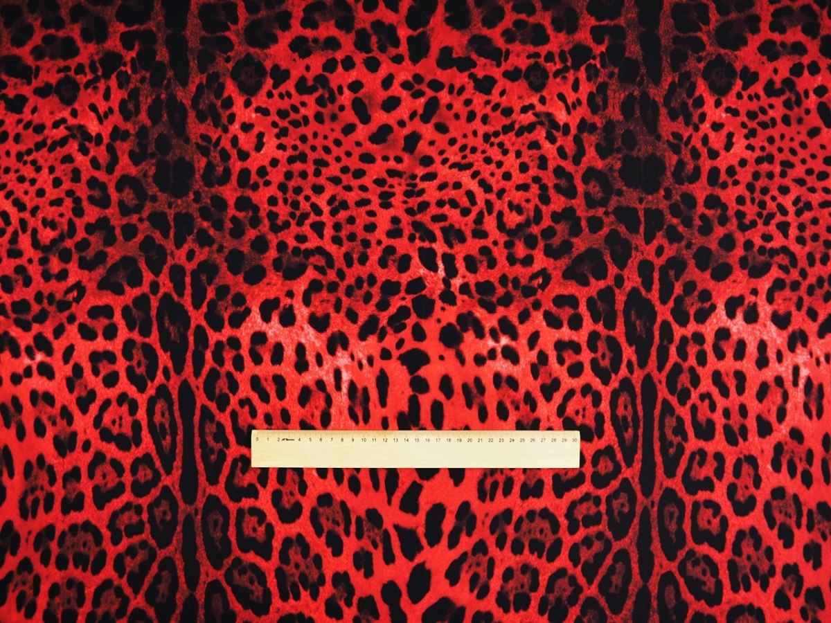 Jedwab elastyczny - Czerwona pantera