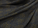 Wiskoza - Żółte wzory na granacie