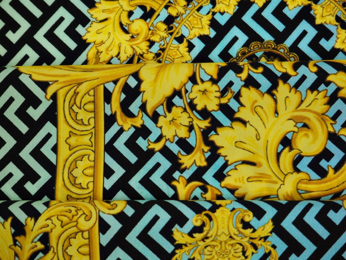 Jedwab elastyczny - Meandry i ornamenty Jedwab elastyczny - Meandry i ornamenty