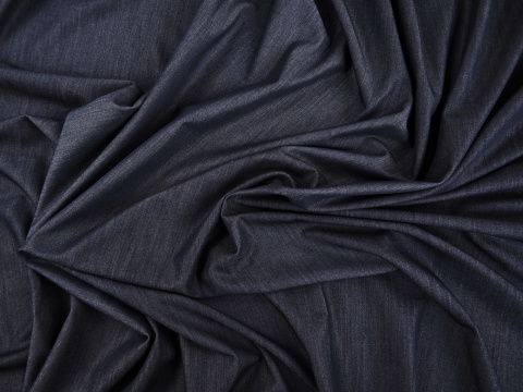 Jeans elastyczny - Granat melanż Jeans elastyczny - Granat melanż