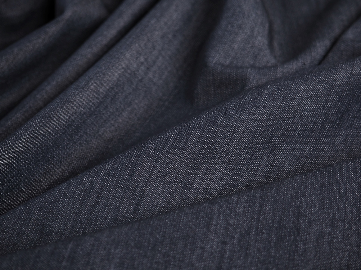 Jeans elastyczny - Granat melanż Jeans elastyczny - Granat melanż
