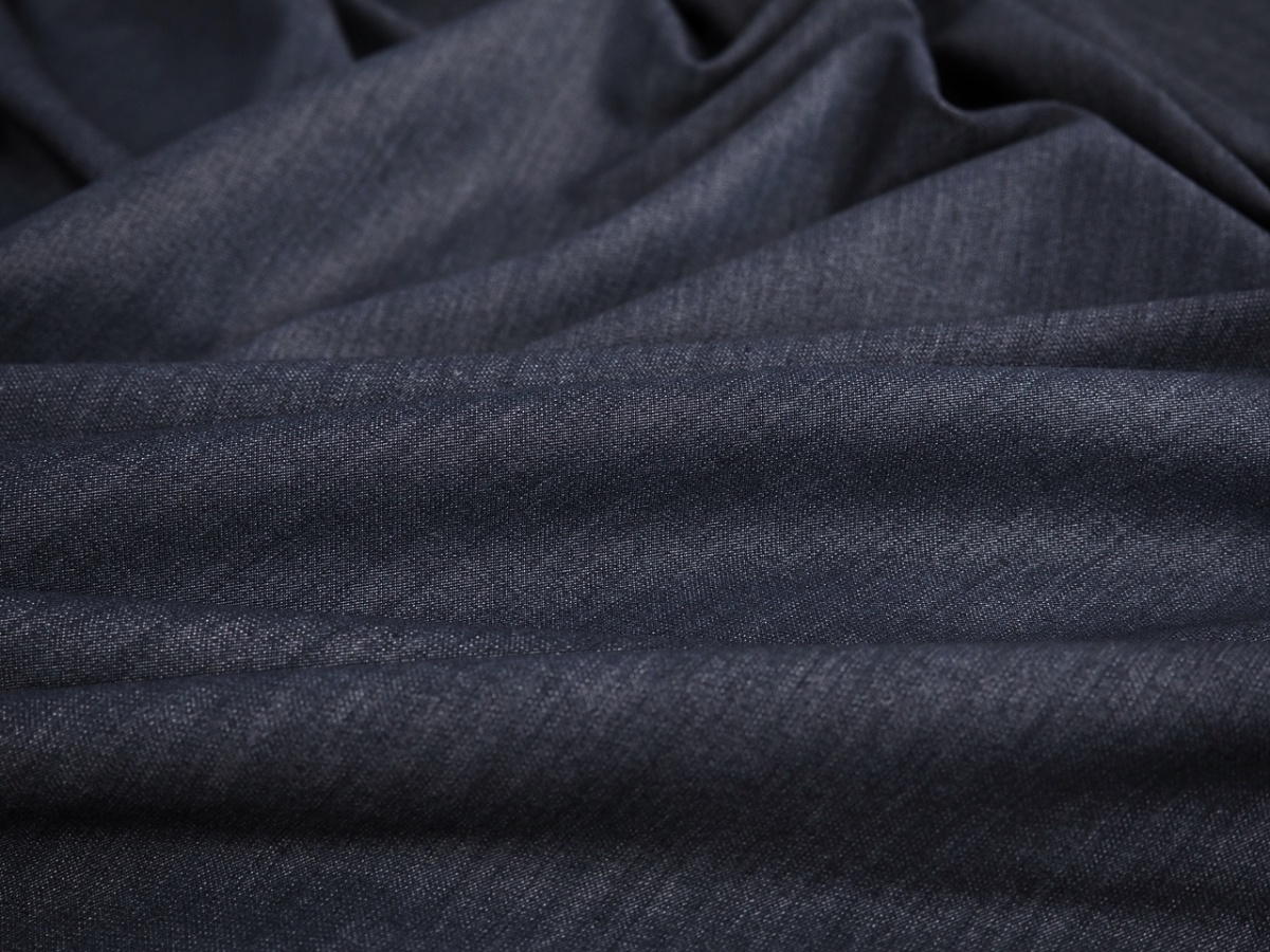 Jeans elastyczny - Granat melanż Jeans elastyczny - Granat melanż