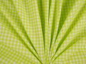 Bawełna - Zielona krateczka vichy