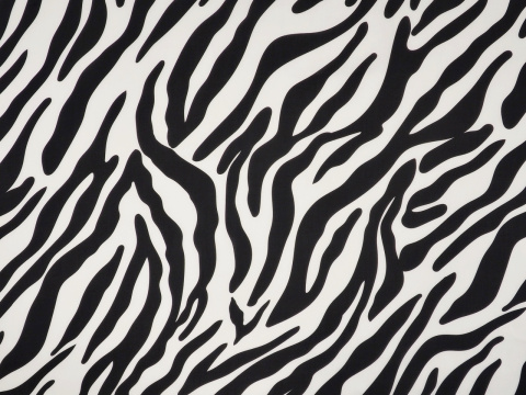 Jedwab szyfon - Zebra Jedwab szyfon - Zebra