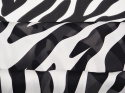 Jedwab szyfon - Zebra