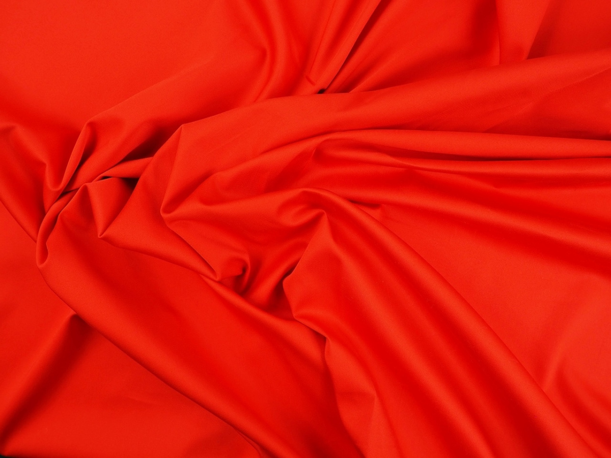 Bawełna elastyczna premium - Czerwona pomarańcza
