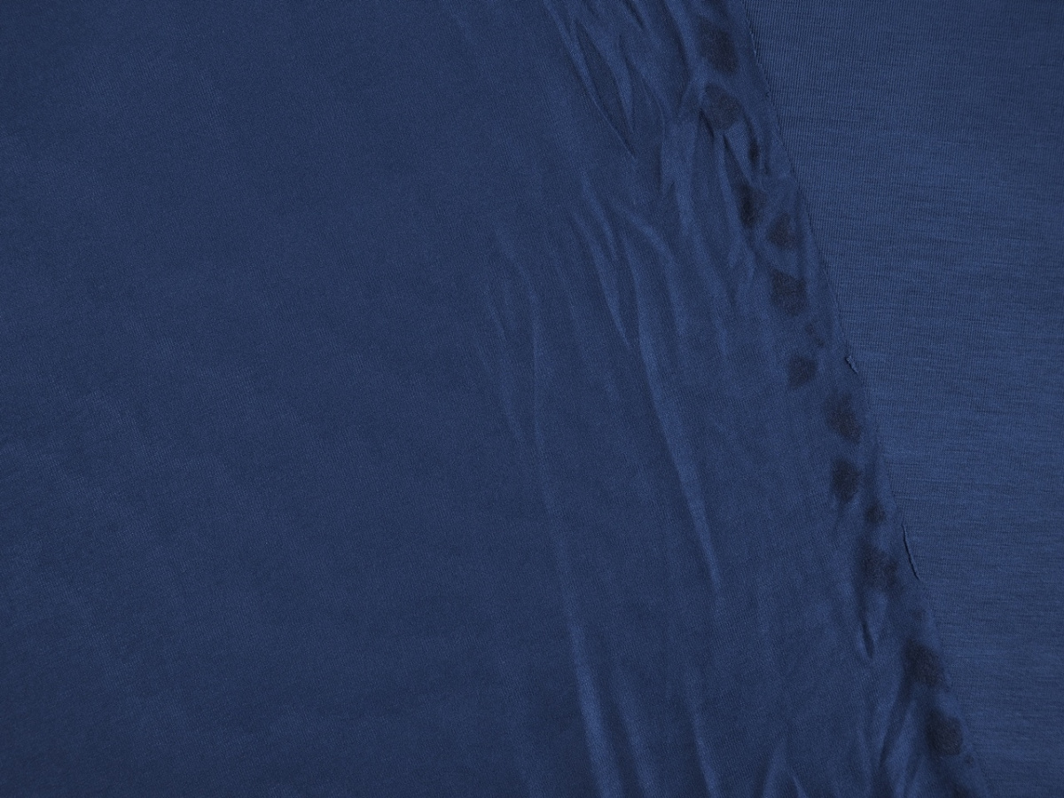Dzianina wiskozowa - Granat navy Dzianina wiskozowa - Granat navy
