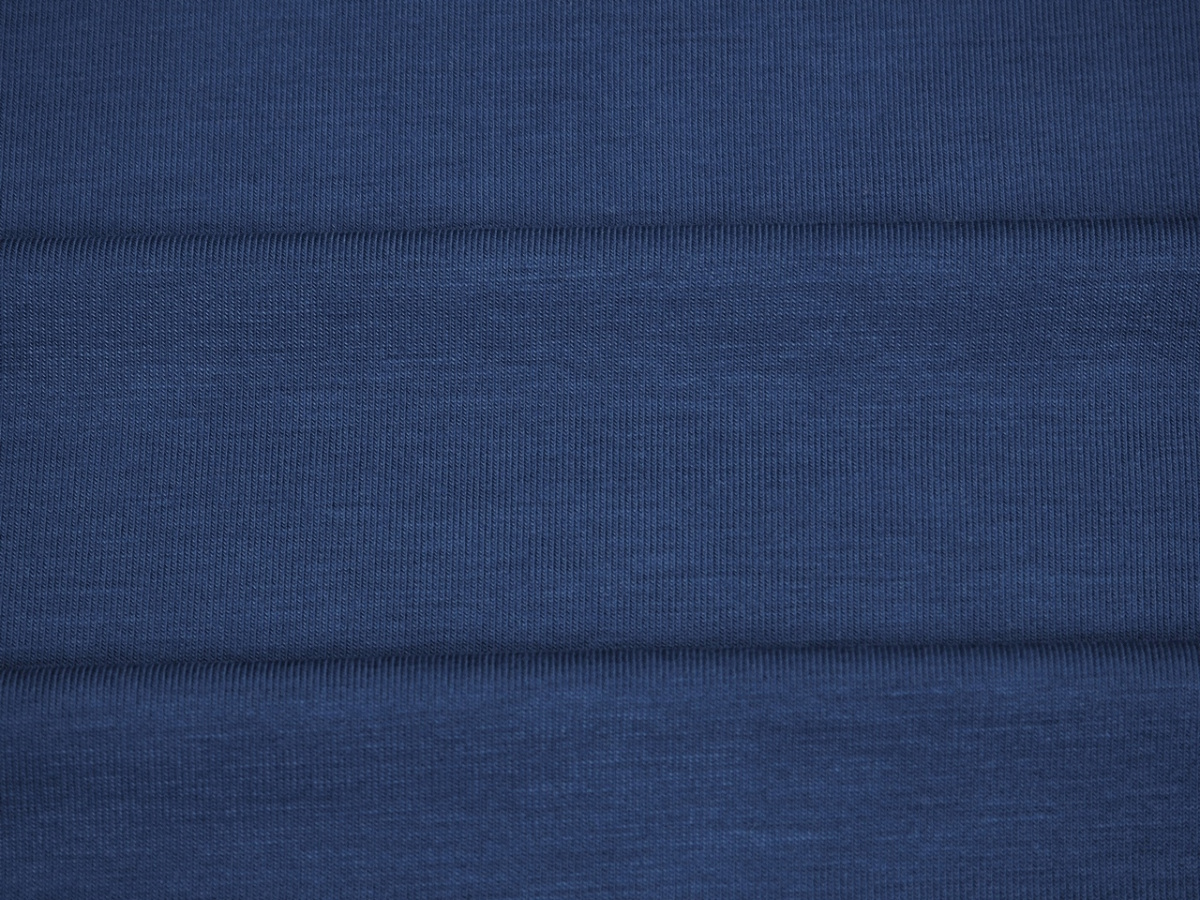 Dzianina wiskozowa - Granat navy Dzianina wiskozowa - Granat navy