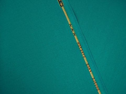 Wełna double face - Morski szmaragd