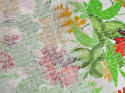 Bawełna ażurowa - Duże kwiaty i liście