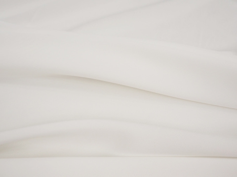 Jedwab krepa - Biel