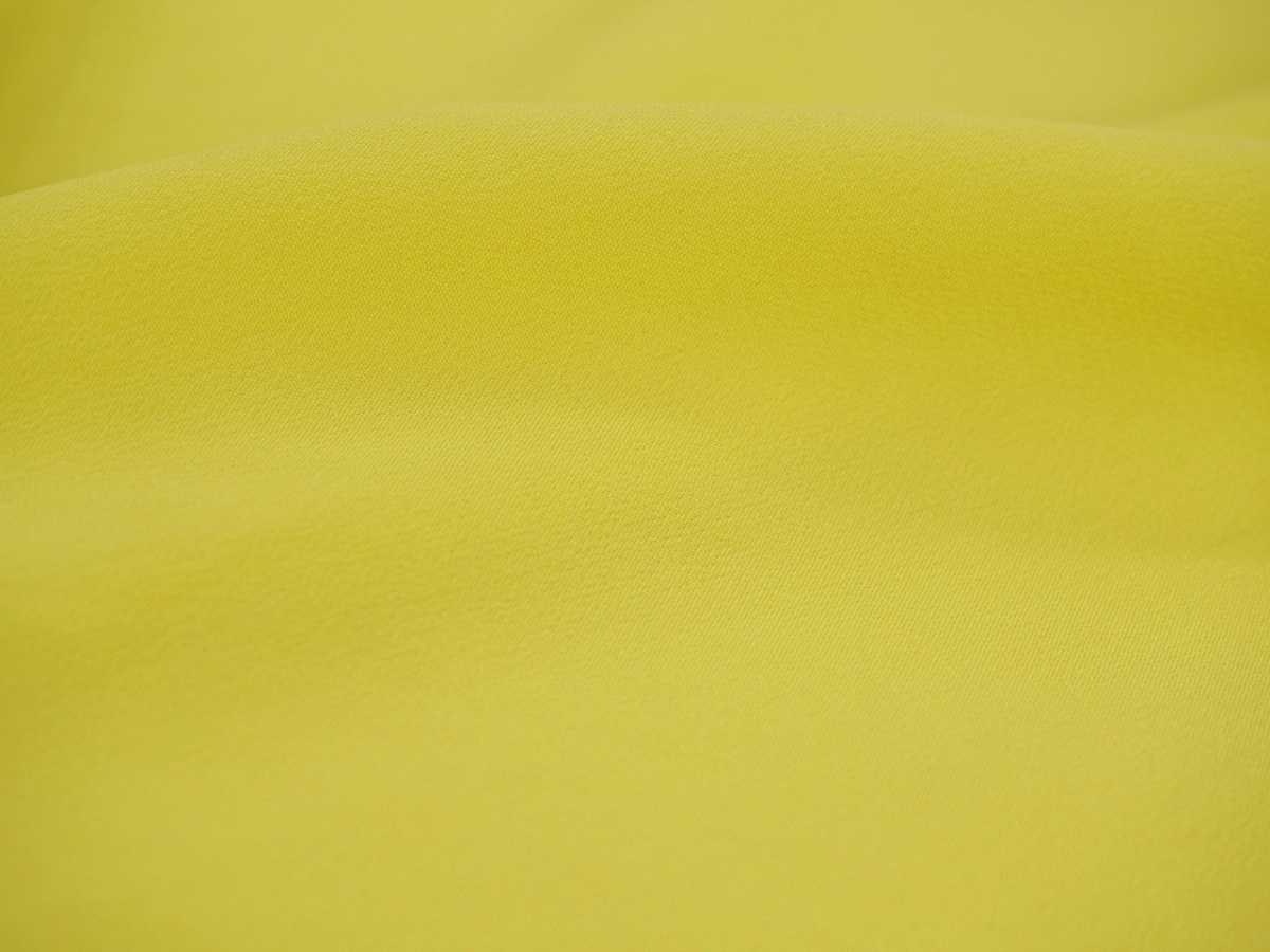 Jedwab krepa - Kanarkowy żółty