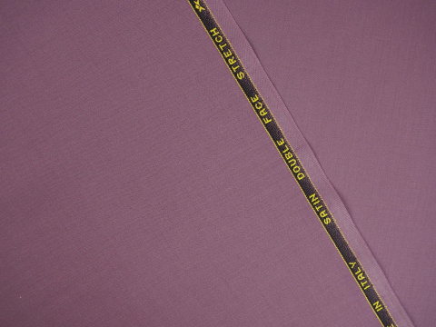 Wełna double face - Zgaszony fiolet