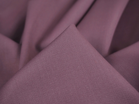 Wełna double face - Zgaszony fiolet