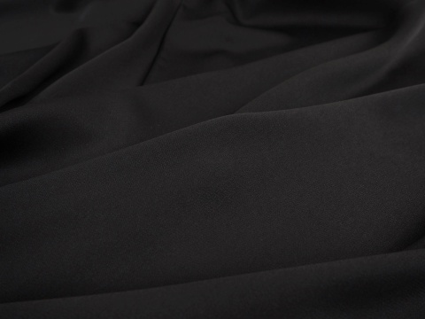 Cady Alta Moda - Głęboka czerń [kupon 1,2 m]