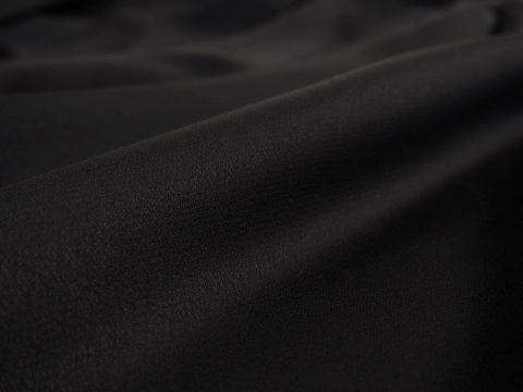 Cady Alta Moda - Głęboka czerń [kupon 1,2 m]