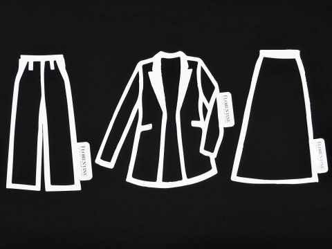 Cady Alta Moda - Głęboka czerń [kupon 1,2 m]