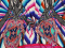 Dzianina wiskozowa - Abstrakcyjny paisley [panel 1,4 m]