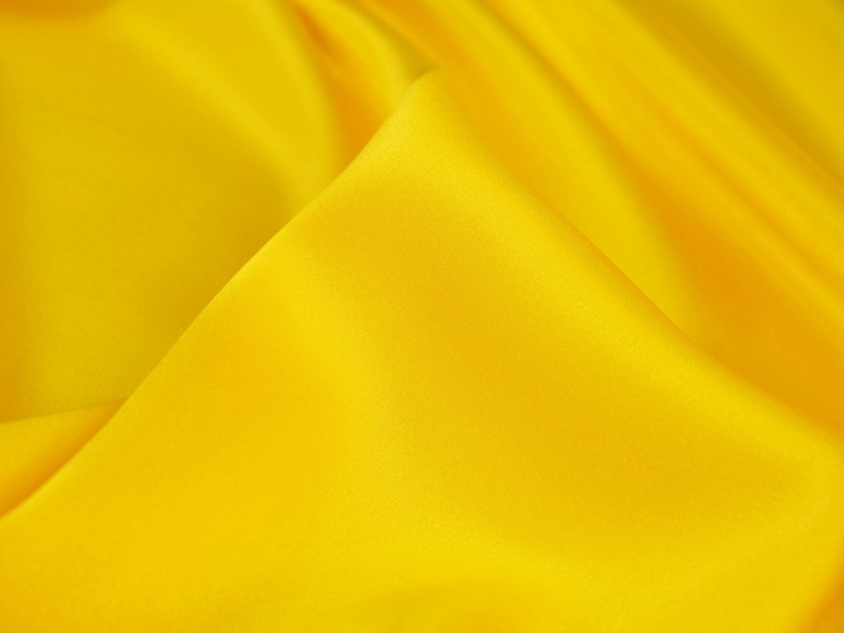Jedwab elastyczny limited - Ciepły żółty