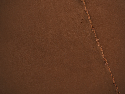 Jedwab krepa - Czekoladowy brąz