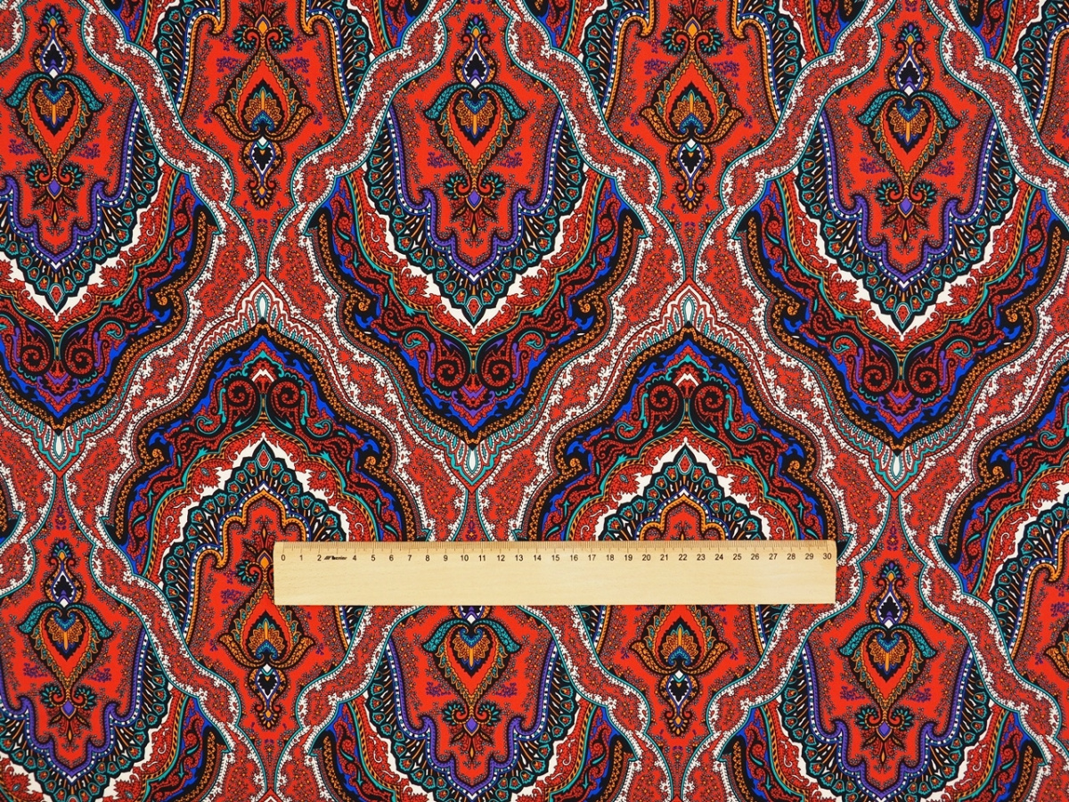 Jedwab elastyczny - Gęste ornamenty Jedwab elastyczny - Gęste ornamenty