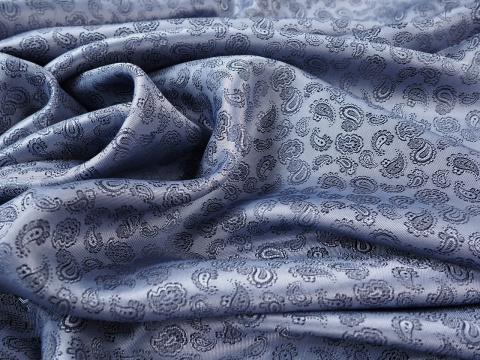 Podszewka wytłaczana - Gołębi paisley Podszewka wytłaczana - Gołębi paisley
