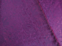 Podszewka wytłaczana - Opalizujący paisley fiolet