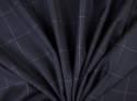 Wełna - Krata windowpane granat