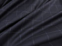 Wełna - Krata windowpane granat