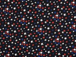 Wiskoza - Kolorowe gwiazdki na czerni
