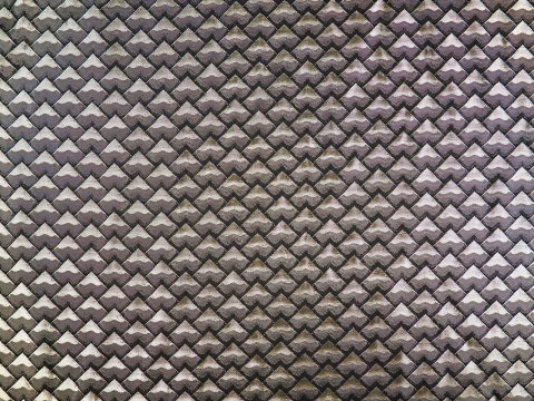 Żakard metaliczny - Złota geometria Żakard metaliczny - Złota geometria