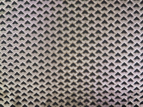 Żakard metaliczny - Złota geometria Żakard metaliczny - Złota geometria
