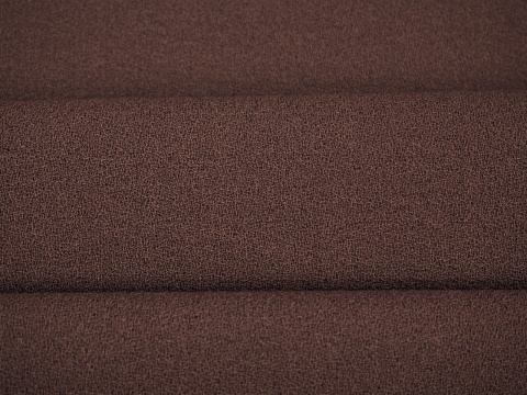 Krepa wełniana Alta Moda - Brąz