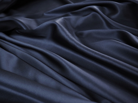 Jedwab elastyczny - Granat