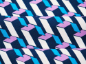 Wiskoza - Niebiesko-fioletowa geometria