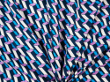 Wiskoza - Niebiesko-fioletowa geometria