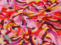 Wiskoza - Kolorowa abstrakcja róż