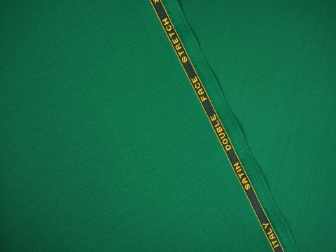 Wełna double face - Nasycony szmaragd