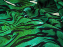 Wiskoza - Zwierzęca abstrakcja zieleń