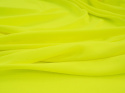 Jedwab krepa - Żółty fluo