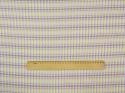 Jedwab z bawełną batyst - Fioletowe i żółte elipsy