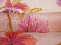 Jedwab szyfon - Kwiaty mozaika