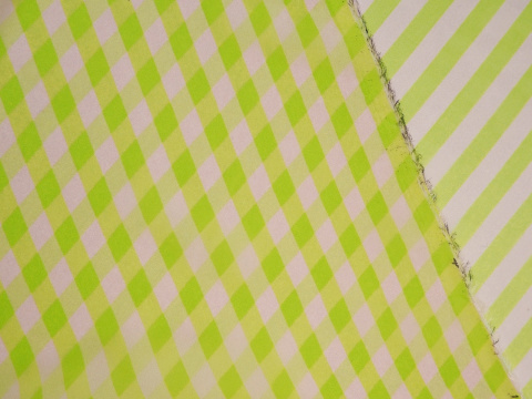 Jedwab szyfon - Pionowe paski neon Jedwab szyfon - Pionowe paski neon