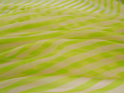 Jedwab szyfon - Pionowe paski neon Jedwab szyfon - Pionowe paski neon