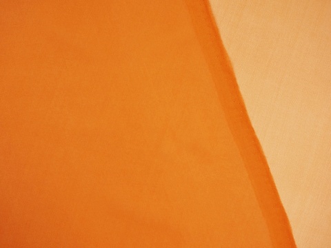 Jedwab szyfon - Pomarańczowy