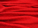 Chanelka bawełniana - Czerwień z lurexem