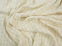 Chanelka bawełniana - Biel ze srebrną kratą