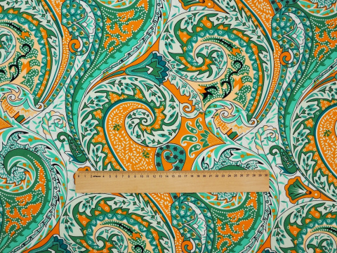 Wiskoza - Roślinne ornamenty Wiskoza - Roślinne ornamenty